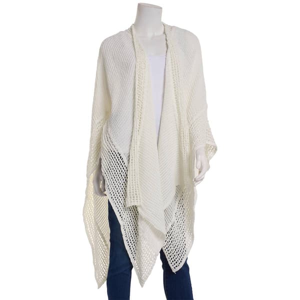 Womens Lulu Crochet Lace Kimono - image 