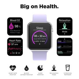 Adult Unisex iTouch Air 4 Lavender Smart Watch - TA4M01-B09