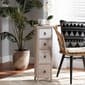 Baxton Studio Seanna Multi-Colored Wood 4-Drawer Storage Unit - image 8