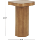9th & Pike® Modern Brown Wood Accent Table - image 4
