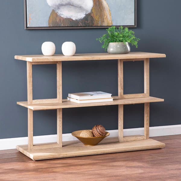 Southern Enterprises Markworth Geometric Console Table