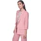 Womens Calvin Klein Tab Sleeve Notch Lapel Blazer - image 3