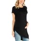 Plus Size 24/7 Comfort Apparel Maternity Cap Sleeve Tee - image 2