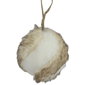 Northlight 3in. Faux Fur Ball Christmas Ornament - image 2