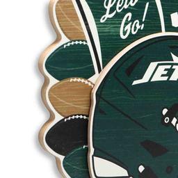 Open Road Jets Wood Wreath