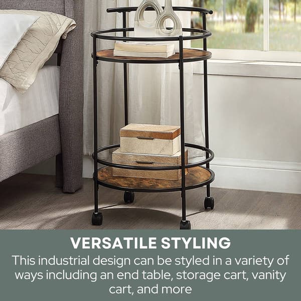 Convenience Concepts Designs2Go Charlie Serving Bar Cart