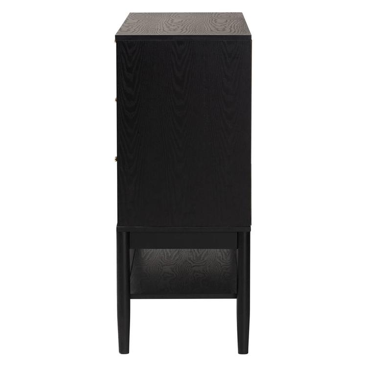 Baxton Studio Shirin Mid-Century Wood 6-Drawer Dresser
