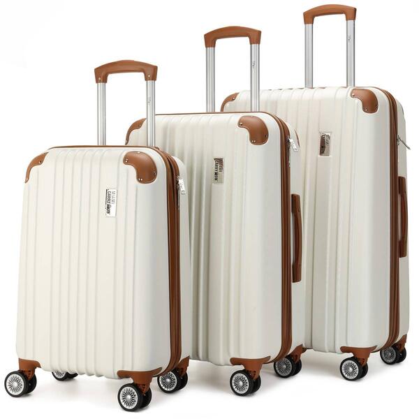 Miami CarryOn Collins 3pc. Expandable Retro Luggage Set - image 