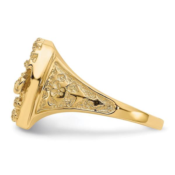Mens Gentlemens Classics™ 14kt. Yellow Gold Horse Statement Ring
