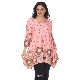 Plus Size White Mark Erie Tunic