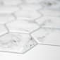 RoomMates&#174; Carrara Marble Hexagon Peel & Stick Backsplash - image 6
