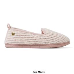 Womens Dearfoams Rachel Marled Chenille Closed Back Slippers