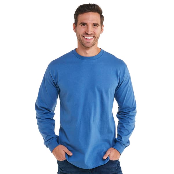 Mens Starting Point(R) Solid Long Sleeve Jersey Tee - image 