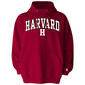 Mens Harvard Mascot One Pullover Fleece Hoodie - image 1