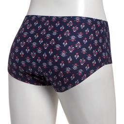 Womens Laura Ashley® Brushed Micro Laser Brief Panties - LS4063LX