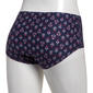 Womens Laura Ashley® Brushed Micro Laser Brief Panties - LS4063LX - image 2