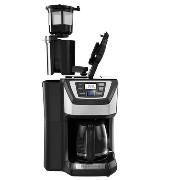 Black & Decker 12 Cup Mill And Brew Coffee Maker CM5000B