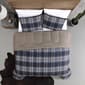 Wrangler City Flats Plaid Microfiber Reversible Duvet Cover Set - image 9