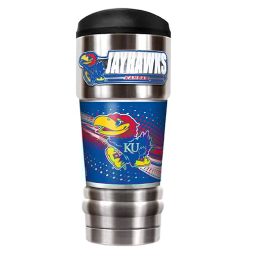 NCAA Kansas Jayhawks MVP Stainless Steel Tumbler - image 