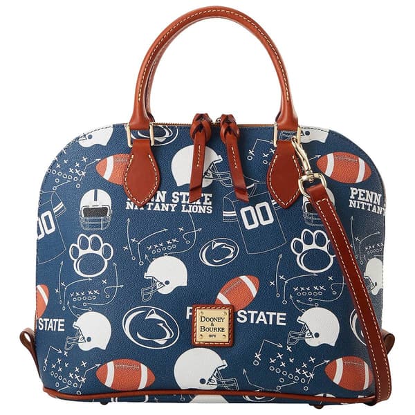 Dooney & Bourke Penn State Zip Zip Satchel