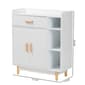 Baxton Studio Russell Two-Tone Wood 2-Door Sideboard - image 8