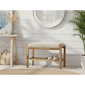 Fairway Avenue Home™ Solid Acacia Padded Bench - image 2