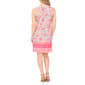 Petite MSK Sleeveless Floral Keyhole Back Shift Dress - image 4