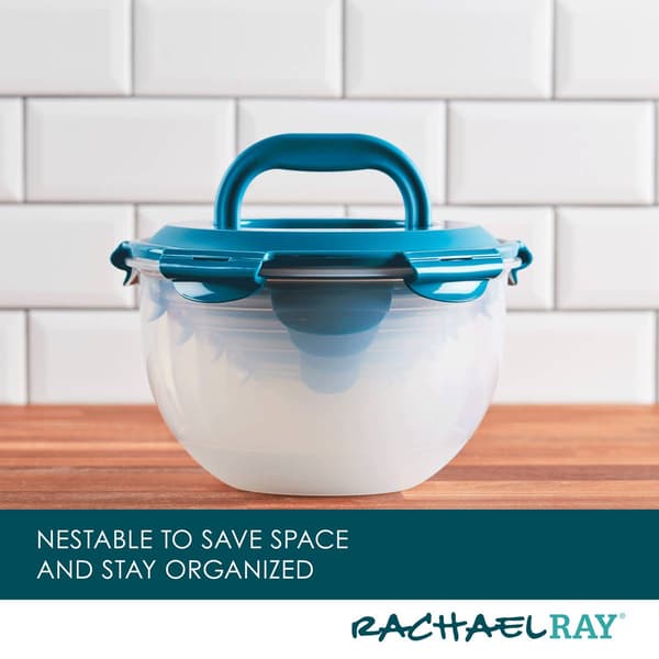 Rachael Ray 10pc. Nestable Round Food Storage Container Set
