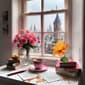 Northlight Seasonal Artificial Flower Stem - image 4