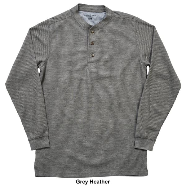 Mens Preswick &amp; Moore® Long Sleeve Thermal Henley