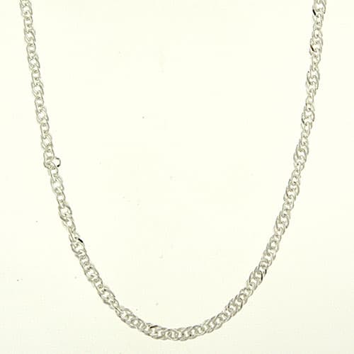 Pure 100 by Danecraft 24in. Singapore Chain Necklace