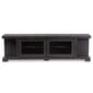 Baxton Studio Viveka 70in. Wood TV Cabinet with 2 Glass Doors - image 2