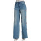 Juniors Madden Girl Ultra 90s Rose Embroidered Wide Leg Jeans - image 2