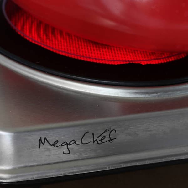 MegaChef Electric Portable Heavy Duty Infrared Burner Cooktop