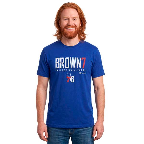 Mens NBA Jaylen Brown 76ers Elite Short Sleeve Tee