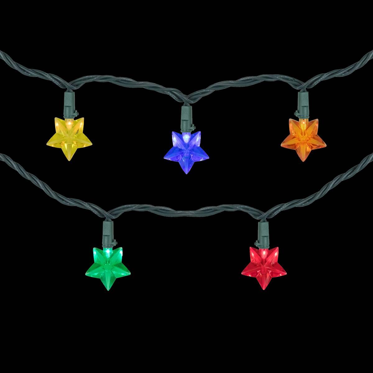 Northlight Seasonal 4.5ft. LED Star Christmas Light Set