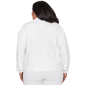 Plus Size Alfred Dunner Out Of The Blue Button Front Denim Jacket - image 2