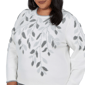 Plus Size Alfred Dunner Vail Falling Winter Leaves Sweater - image 5