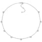 Sterling Silver 2 1/4ctw. Dew Moissanite Station Necklace - image 3