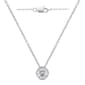 Nova Star® Sterling Silver & Lab Grown Diamond Earrings & Pendant - image 2