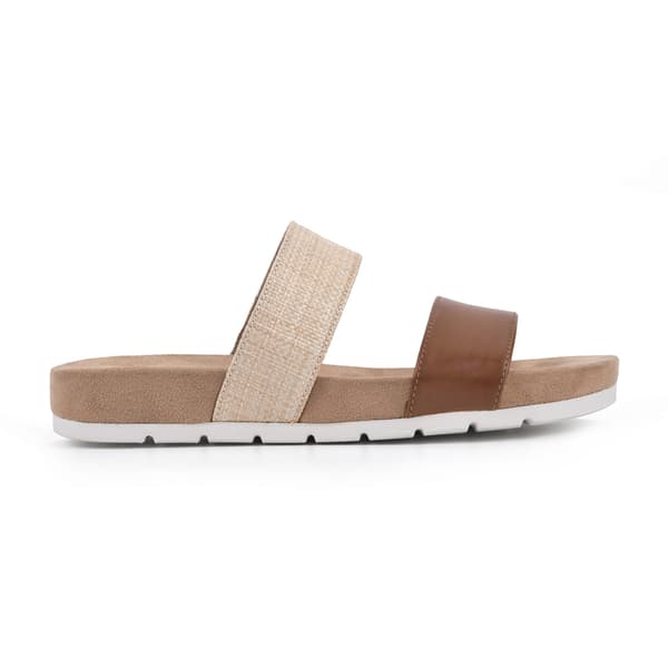 Womens Cliffs by White Mountain Tahlie Textured Slide Sandals