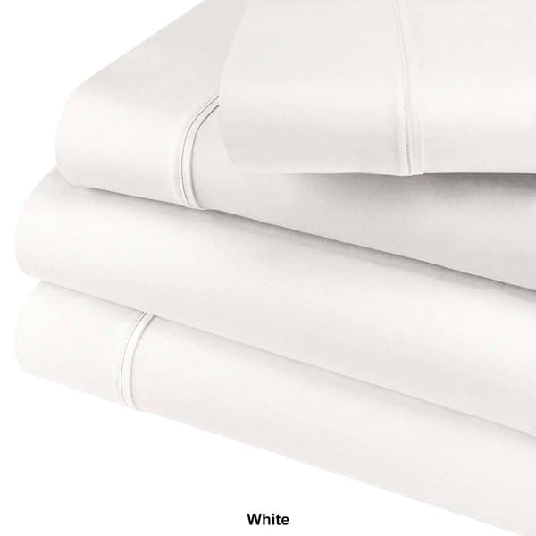 Superior Solid 800-Thread Count Cotton Blend Sheet Set