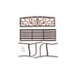 Evergreen Blooming Garden Metal Bench - image 4