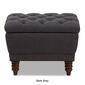 Baxton Studio Annabelle Upholstered Storage Ottoman - image 2