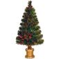 National Tree 32in. Fiber Optic Ice Multi-Color Pre-Lit Tree - image 1