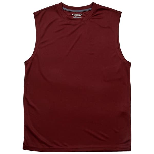 Mens Starting Point Sleeveless Performance Tee