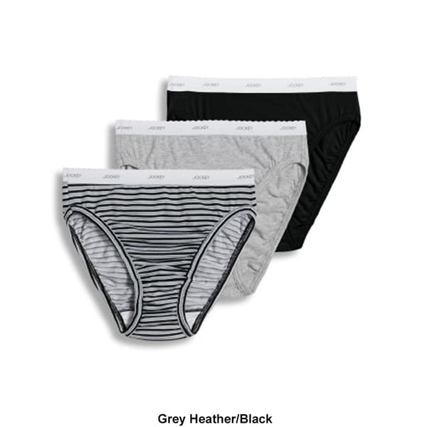 Womens Jockey&#174; Classics 3pk. French High Cut Panties 9480