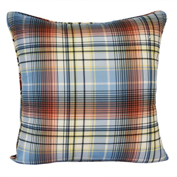 Your Lifestyle Retro Forest Plaid Decorative Pillow - 18x18