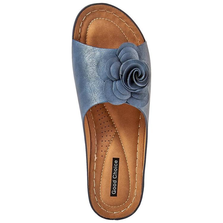 Womens Good Choices Tokyo Wedge Sandals