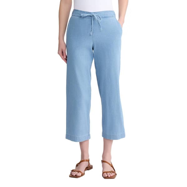Womens Jones New York Pull On Wide Leg Causal Pants